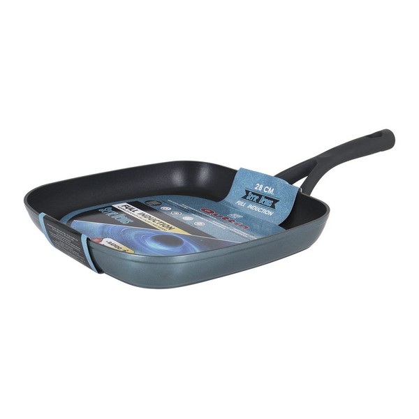 Non-stick-panna Venus Quttin Soft Touch Smitt aluminium Metallic (29 x 49,5 cm)