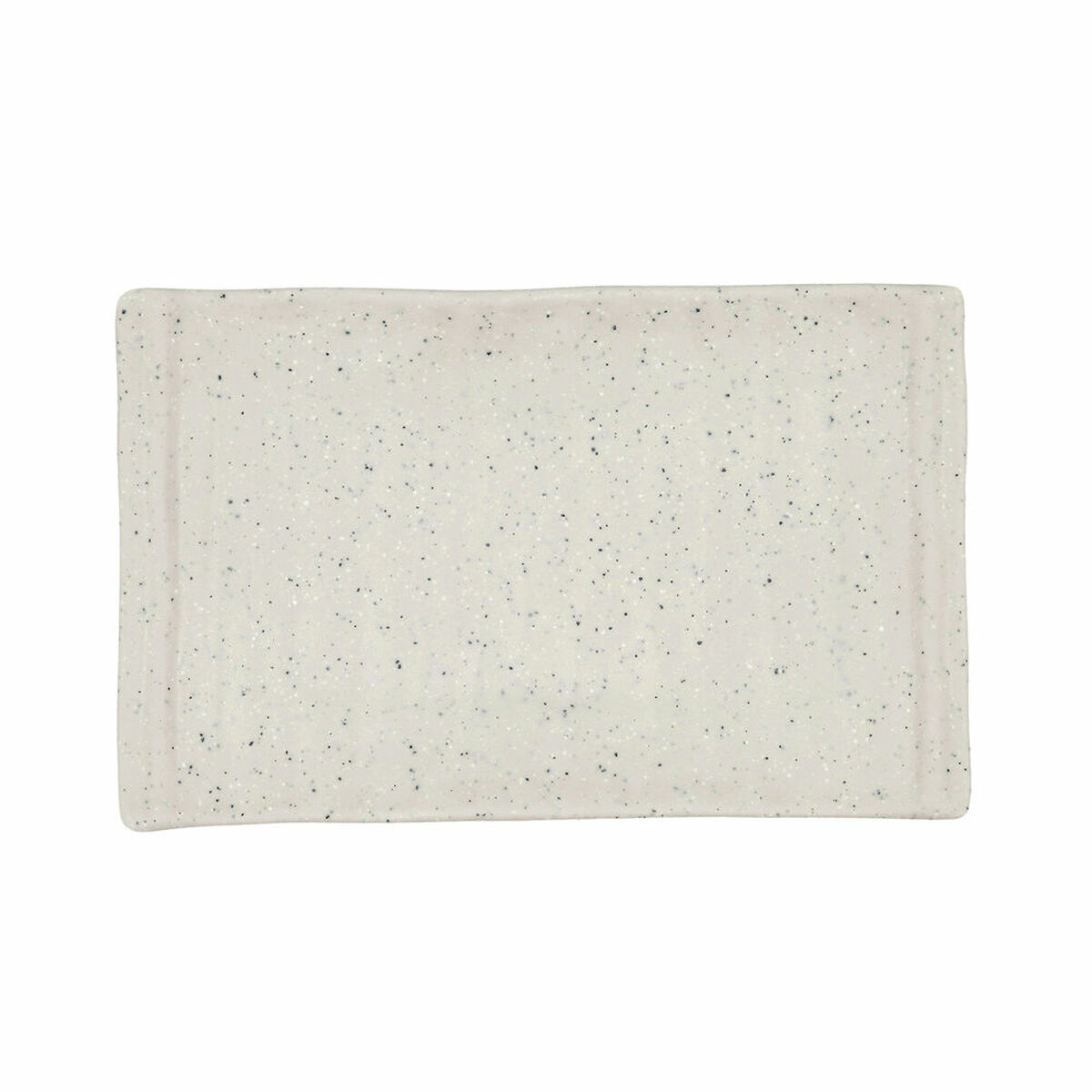 Platt skål Bidasoa Ikonic Grå Plast Melamin 20,7 x 13 x 2 cm (12 antal) (Pack 12x) - 2