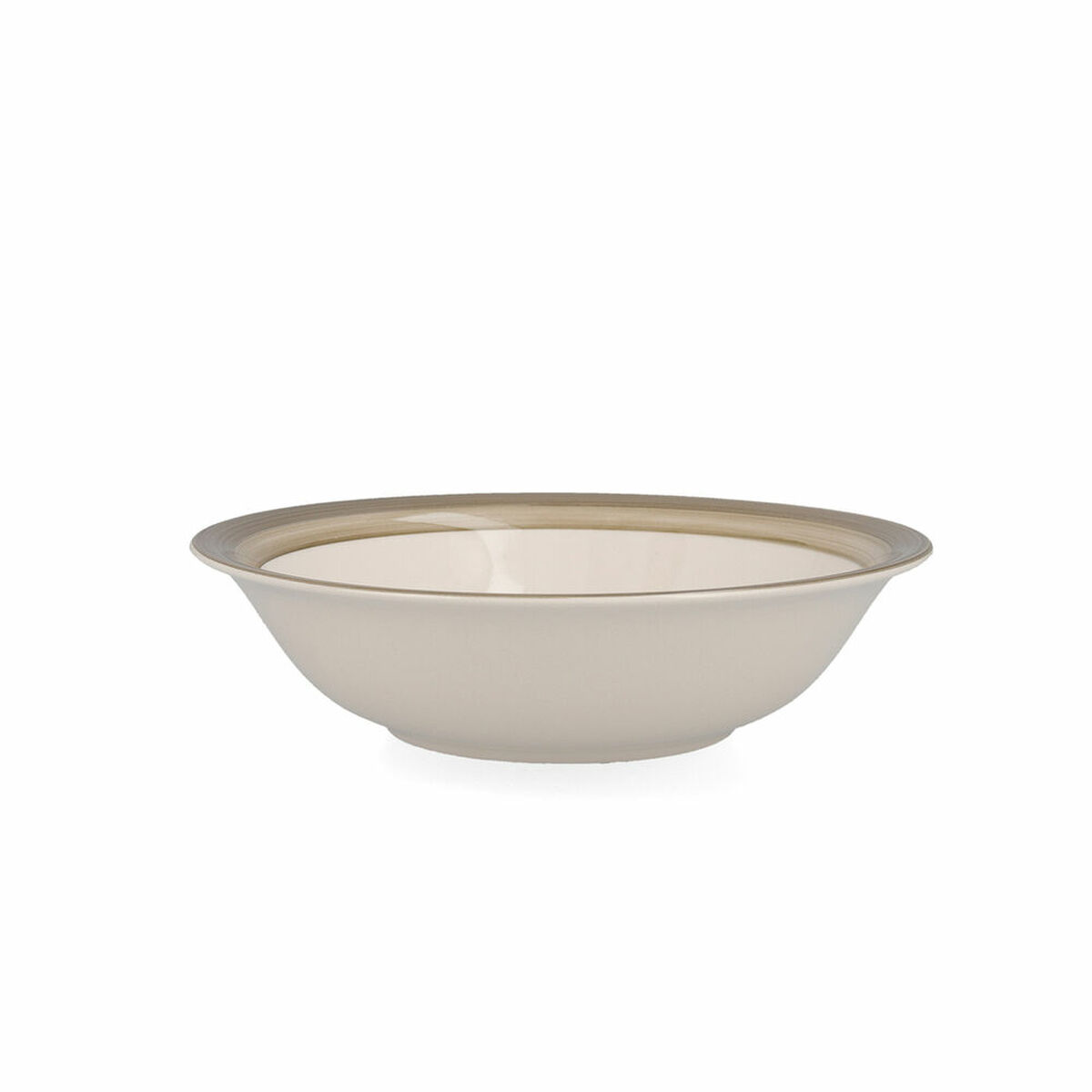 Skål Quid Allegra Nature Keramik Dvobarvna (18 cm) (Pack 6x)