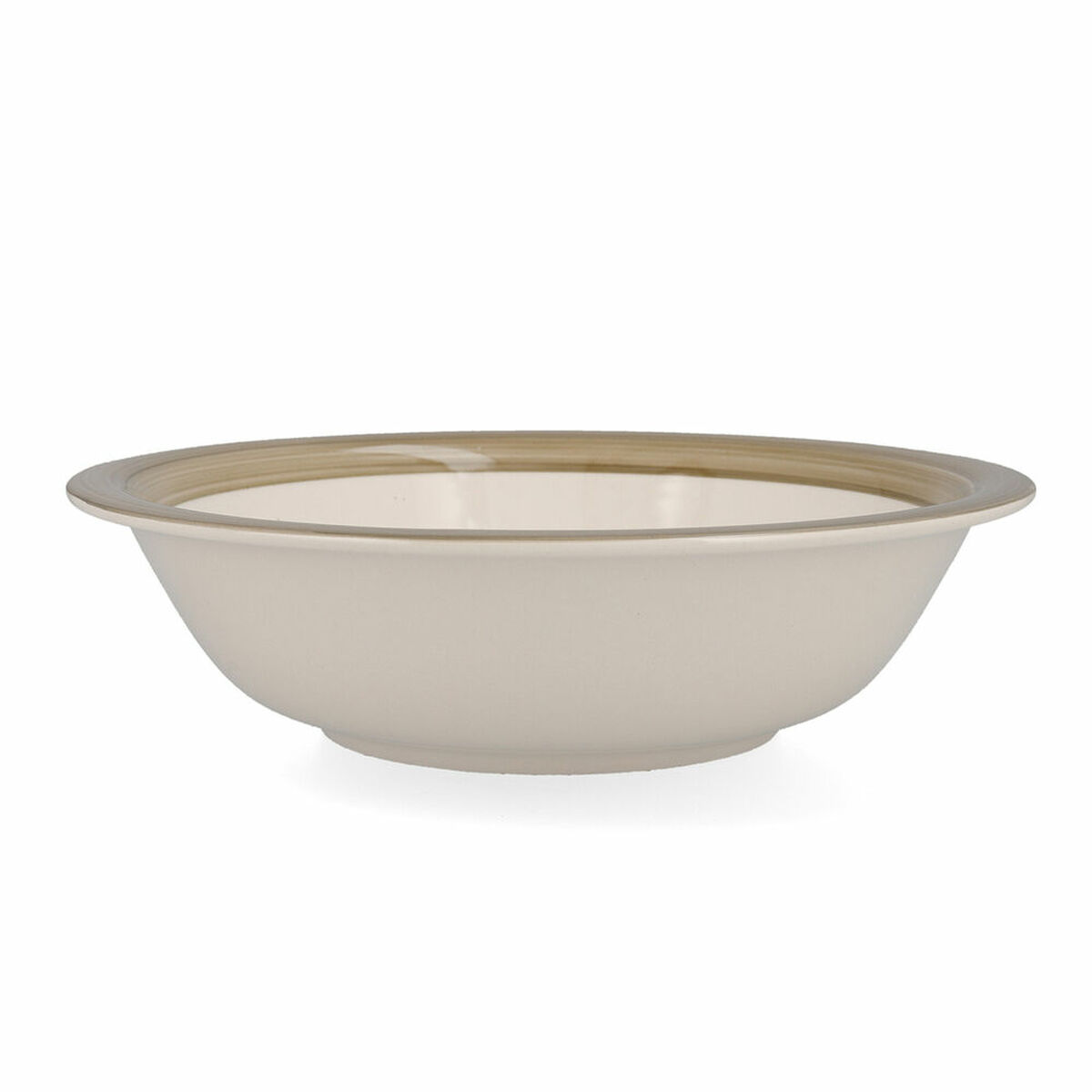 Salladsskål Quid Allegra Nature Keramik Dvobarvna (23 cm) (Pack 6x)