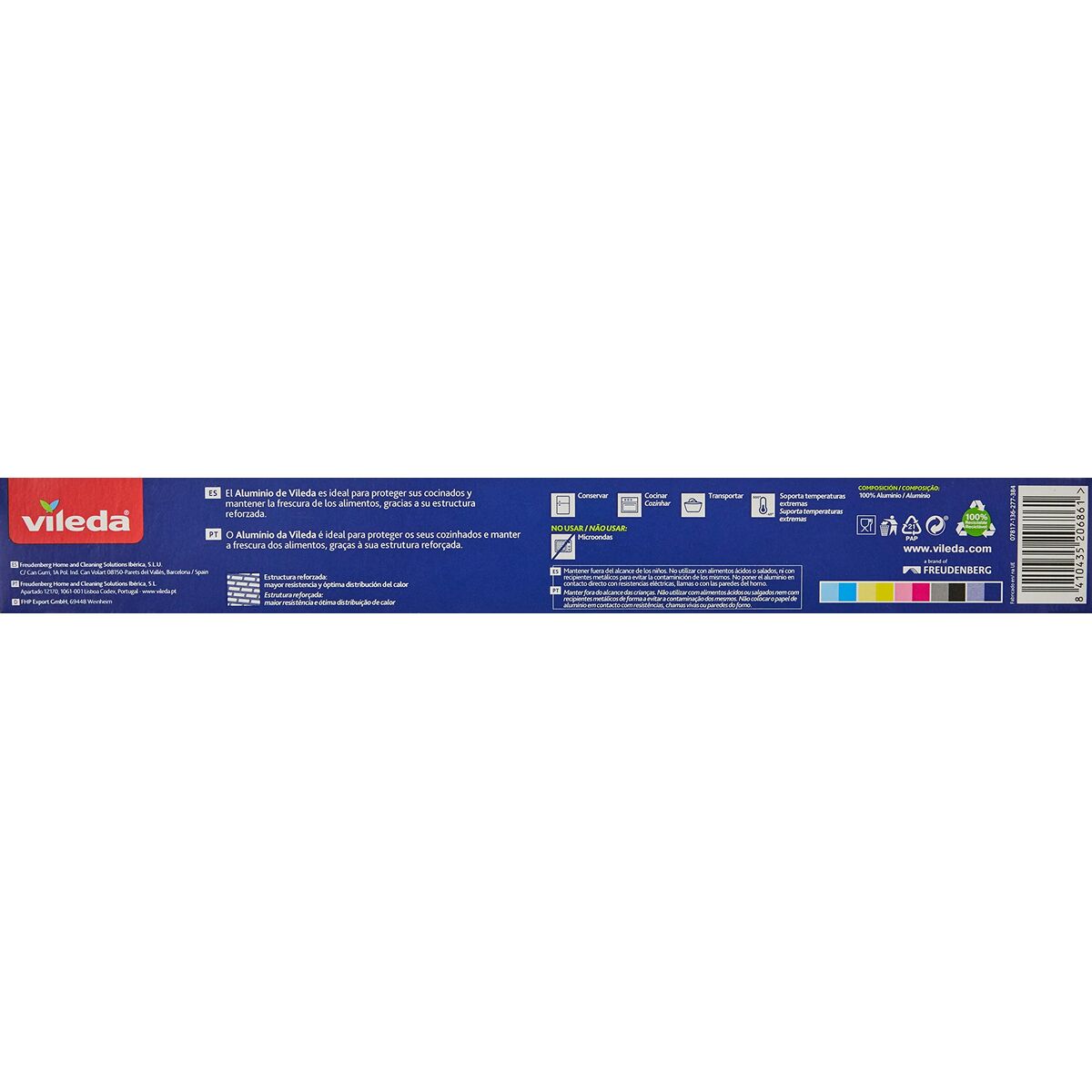 Aluminiumfolie Vileda 151845 Freshmate - 4