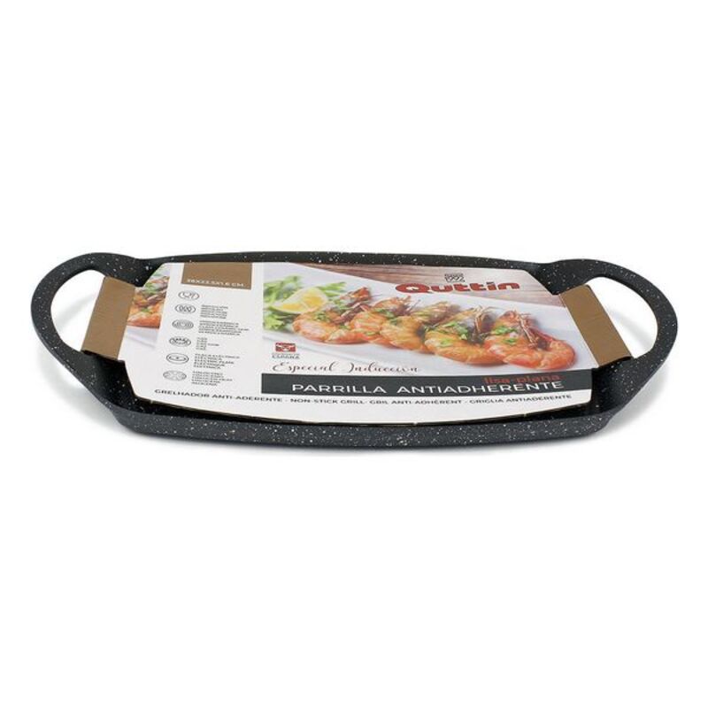 Grill Quttin Non-stick Svart, Mått: 36 x 22,5 x 1,6 cm - 2
