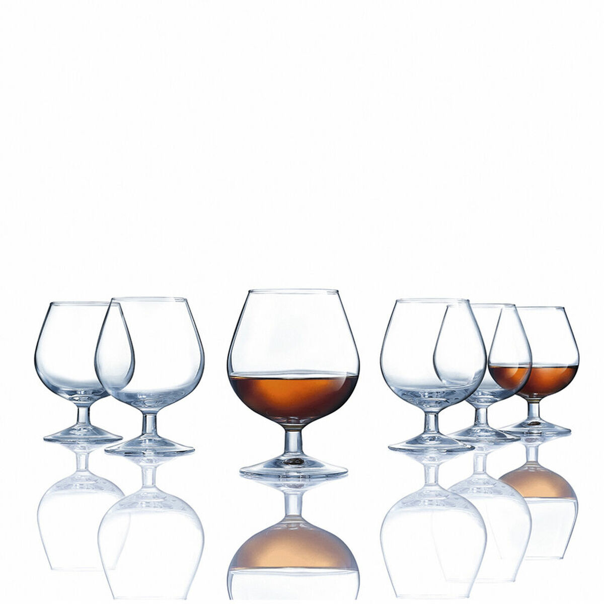 Ballong Glas Luminarc Spirit Bar Transparent Glas 6 antal 250 ml (Pack 6x) - 5