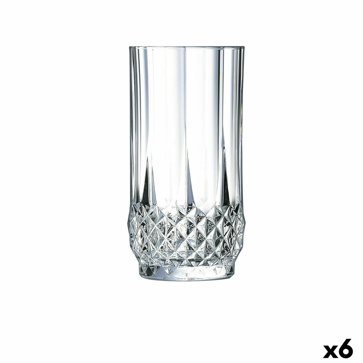 Glas Cristal d?Arques Paris Longchamp Transparent Glas (28 cl) (Pack 6x) - 3
