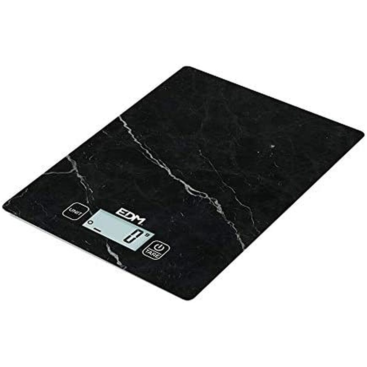 Köksvåg EDM Svart 5 kg (14 x 19.5 cm)