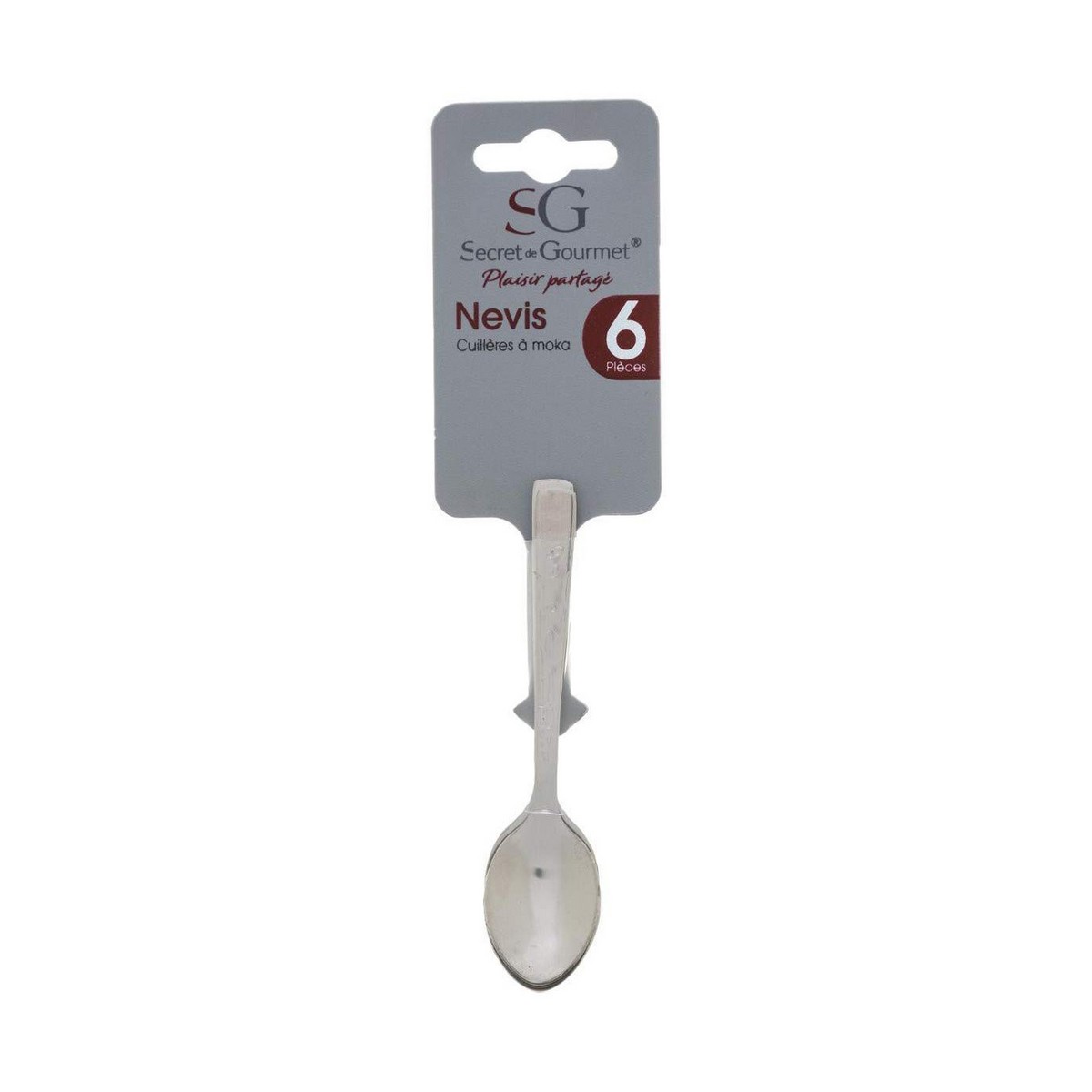 Set med skedar Secret de Gourmet (9,5 cm) (6 Delar) - 3