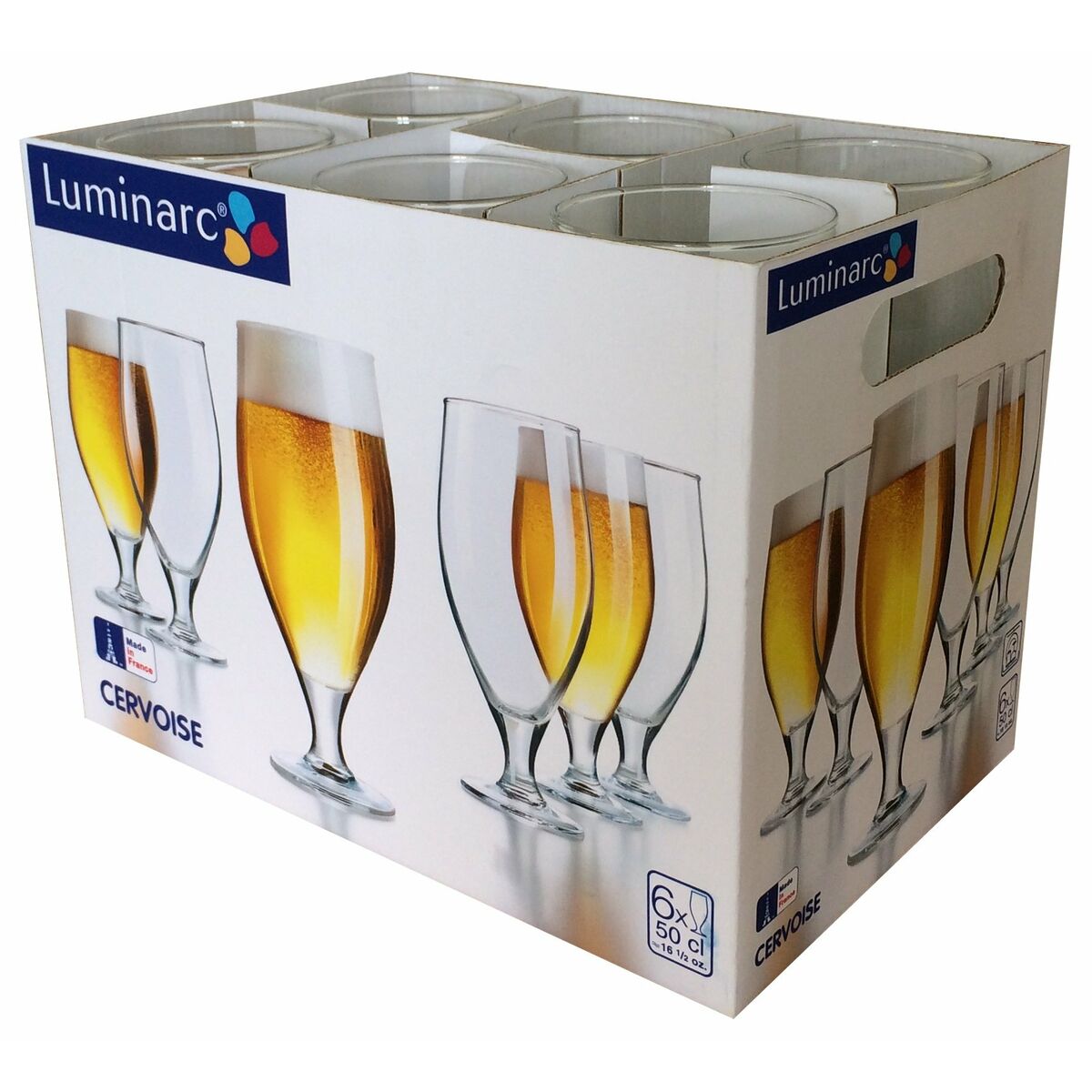 Ölglas Luminarc Spirit Bar Transparent Glas 500 ml 6 antal (Pack 6x) - 4