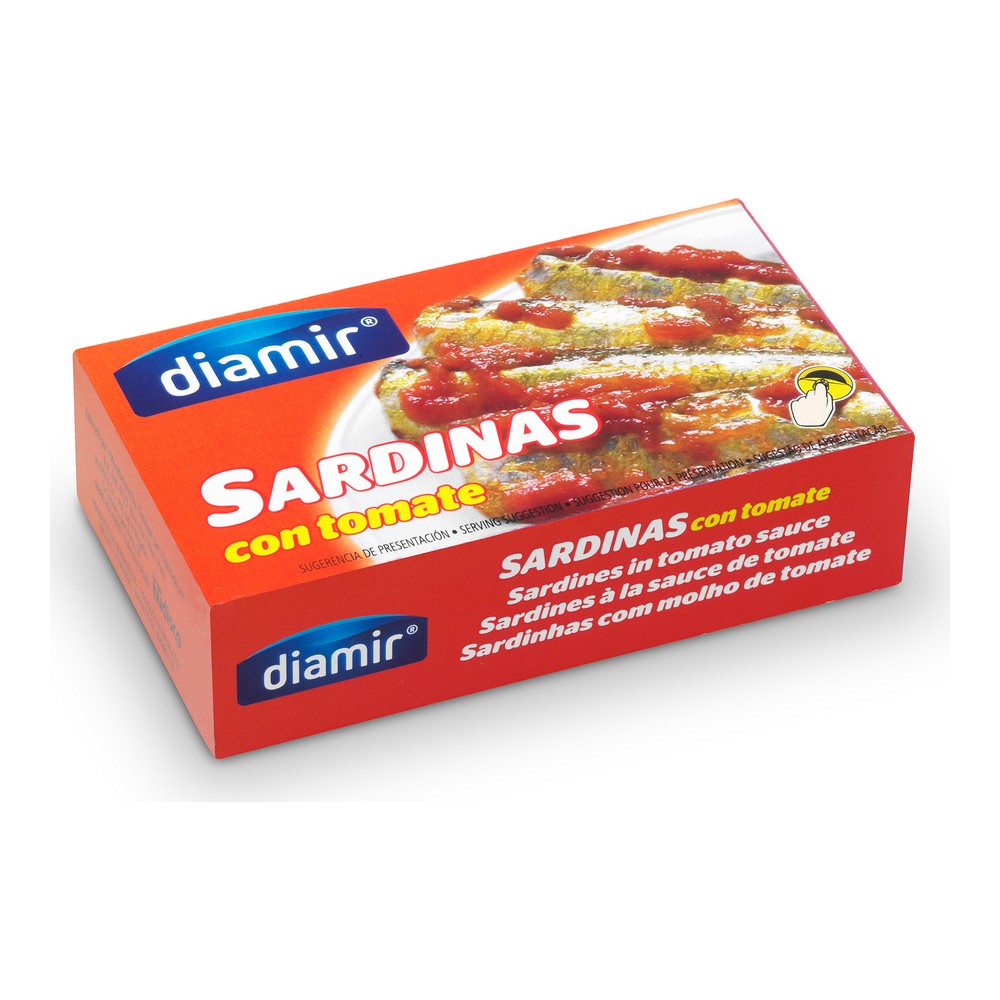 Sardiner Diamir Tomat (125 g)