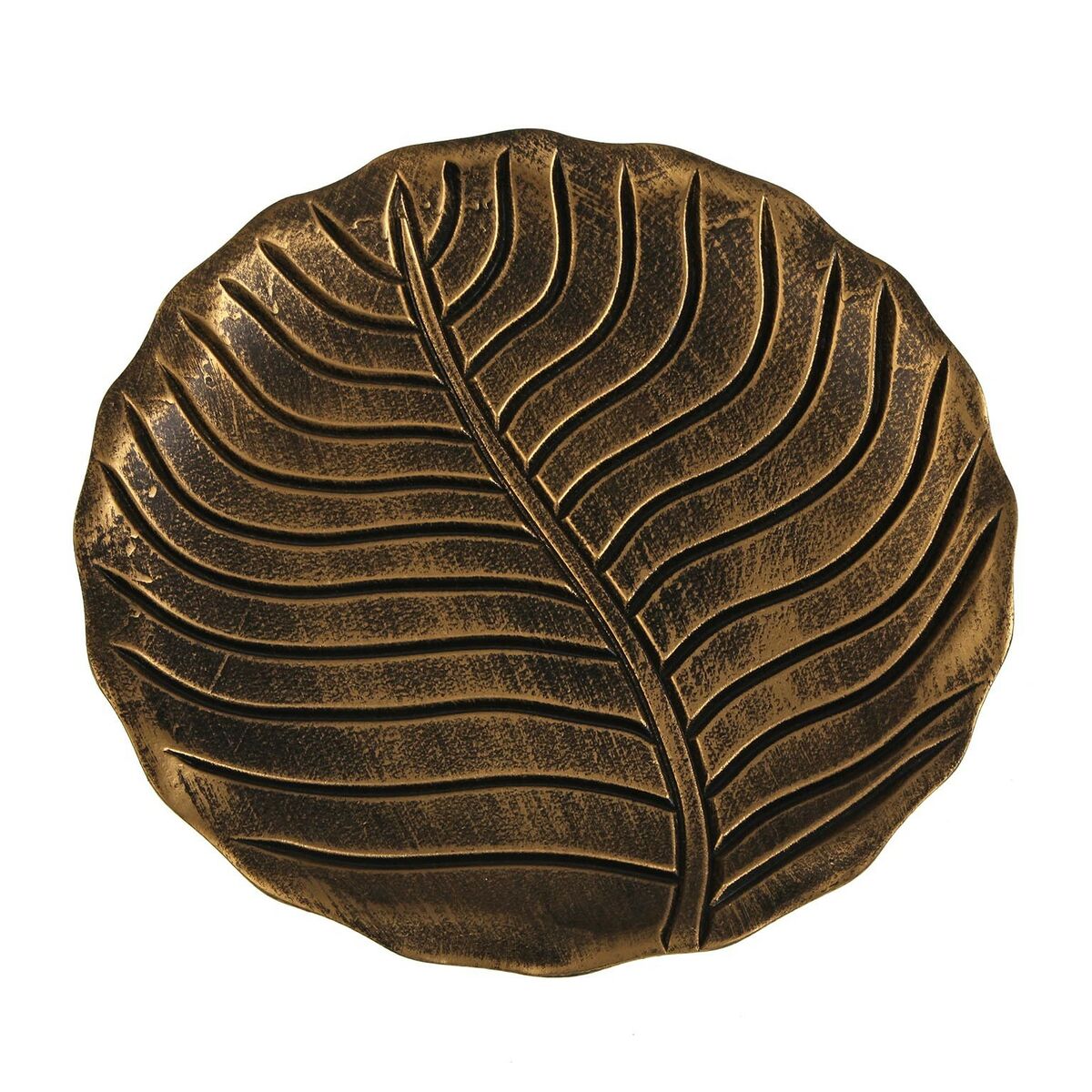 Bordsdekoration Versa Leaf D Trä MDF (3 cm)