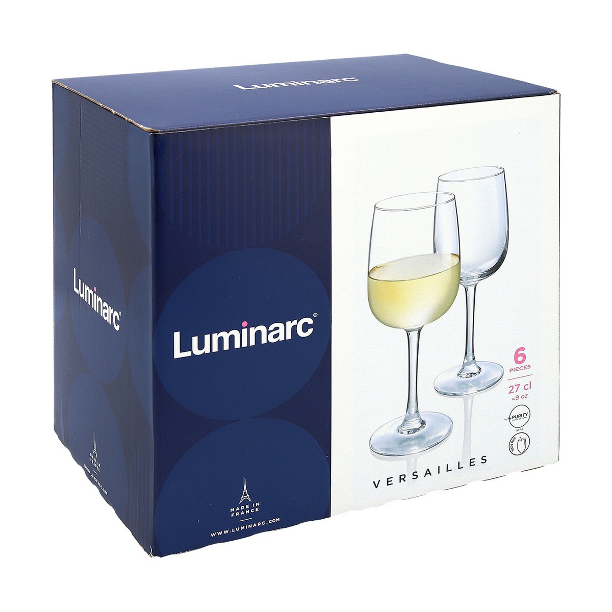 Vinglas Luminarc Versailles 6 unidades 270 ml (27 cl) - 2
