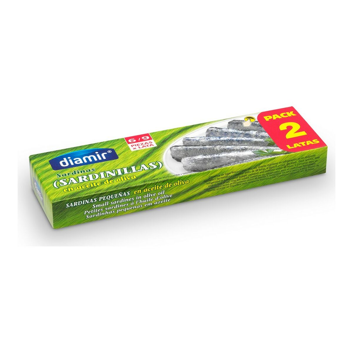 Sardines in Oil Diamir (2 x 90 g) - 2