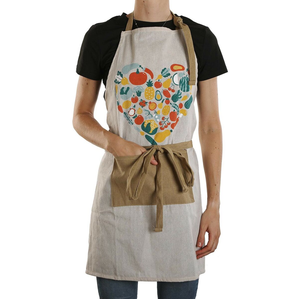 Förkläde Versa Corazon Polyester Bomull Nylon (80 x 70 cm) - 2