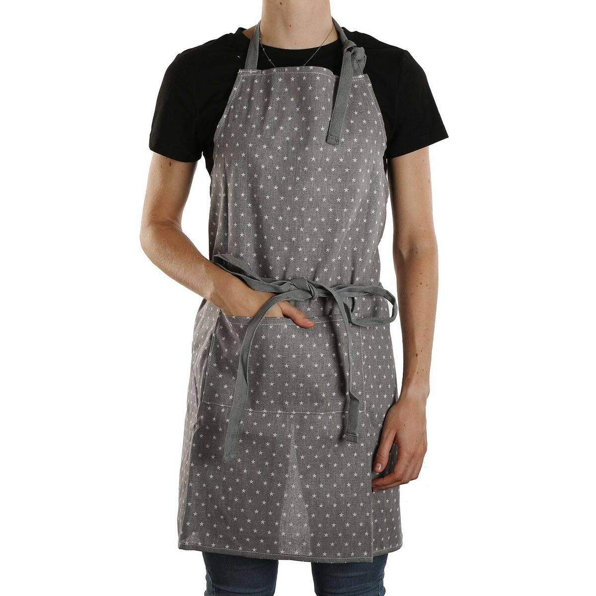 Förkläde Versa stars Polyester Bomull Nylon (80 x 70 cm) - 2