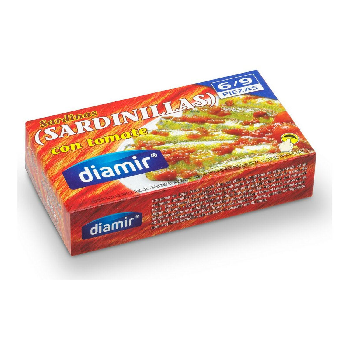 Sardines Diamir Tomat (90 g) - 2
