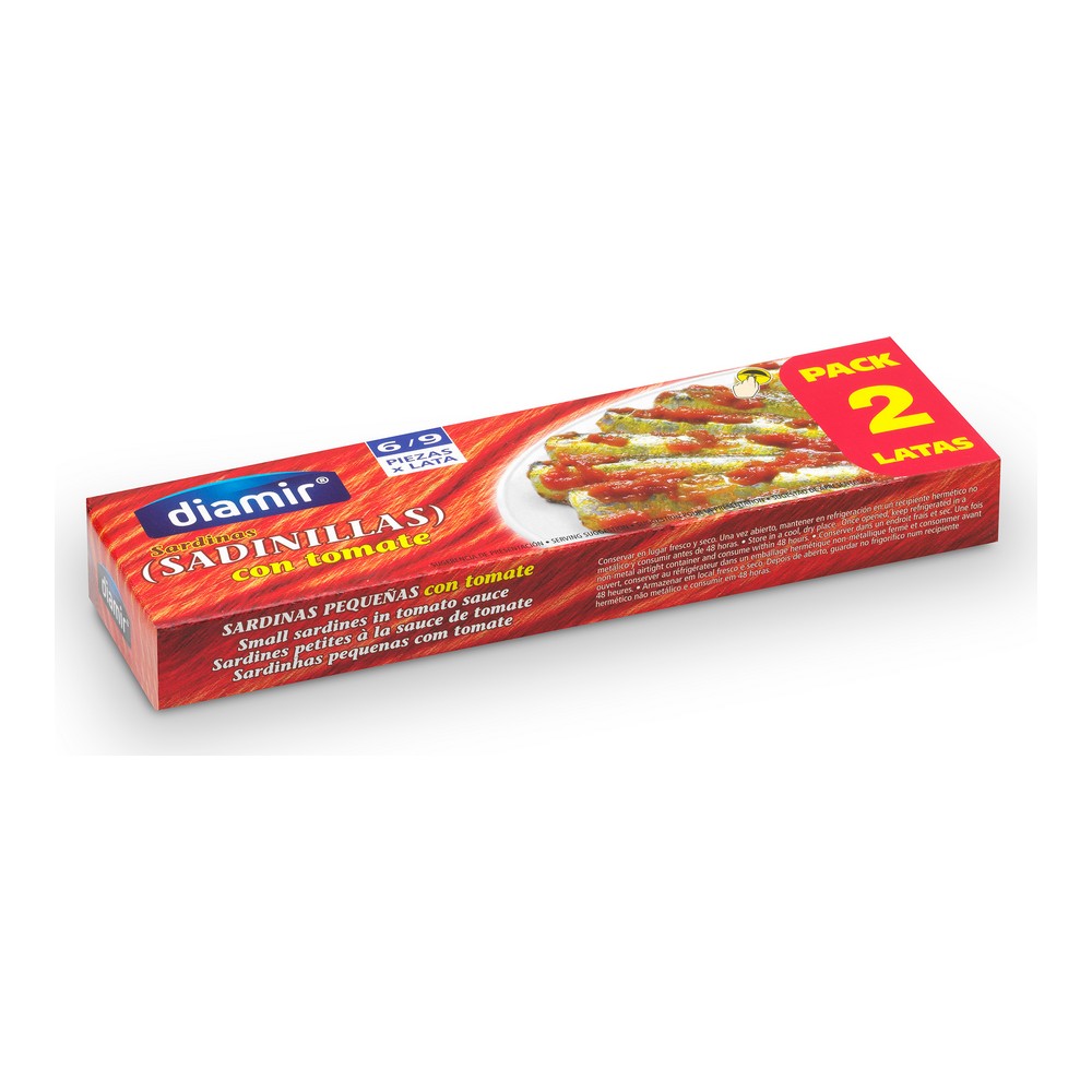 Sardines Diamir Tomat (2 x 90 g)
