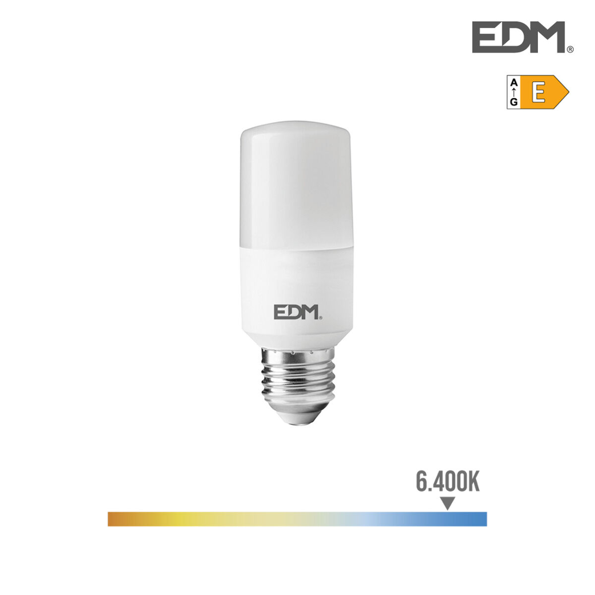 LED-lampa EDM E27 10 W E 1100 Lm (6400K)