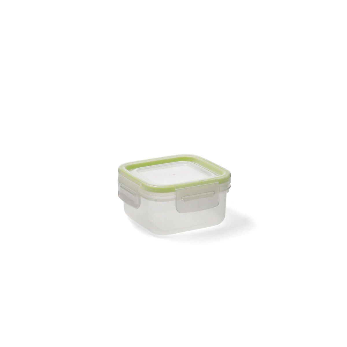 Hermetisk matlåda Quid Greenery 300 ml Transparent Plast (Pack 4x) - 4