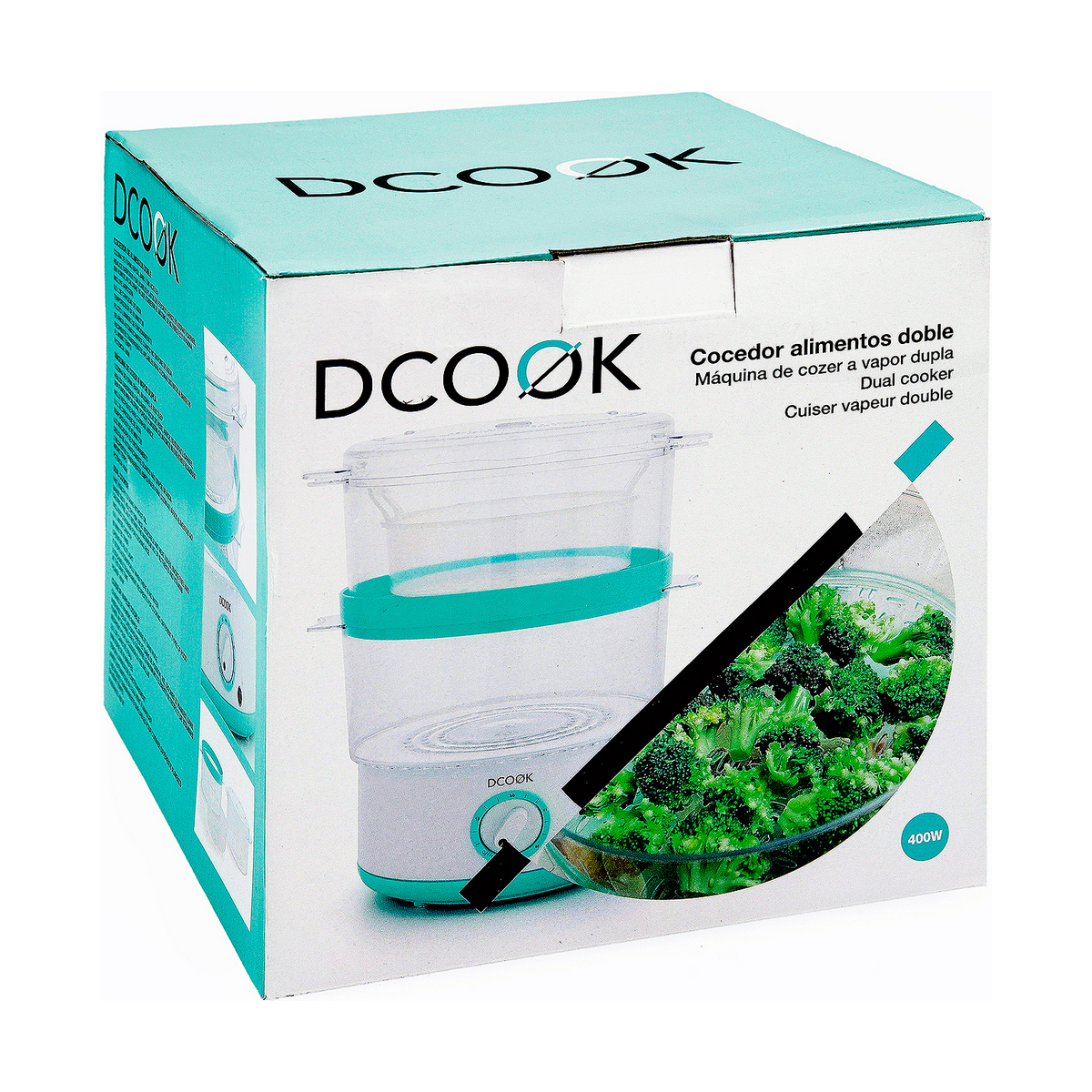 Ångkokare Dcook Gallery 400 W Plast (0,5 L) - 2