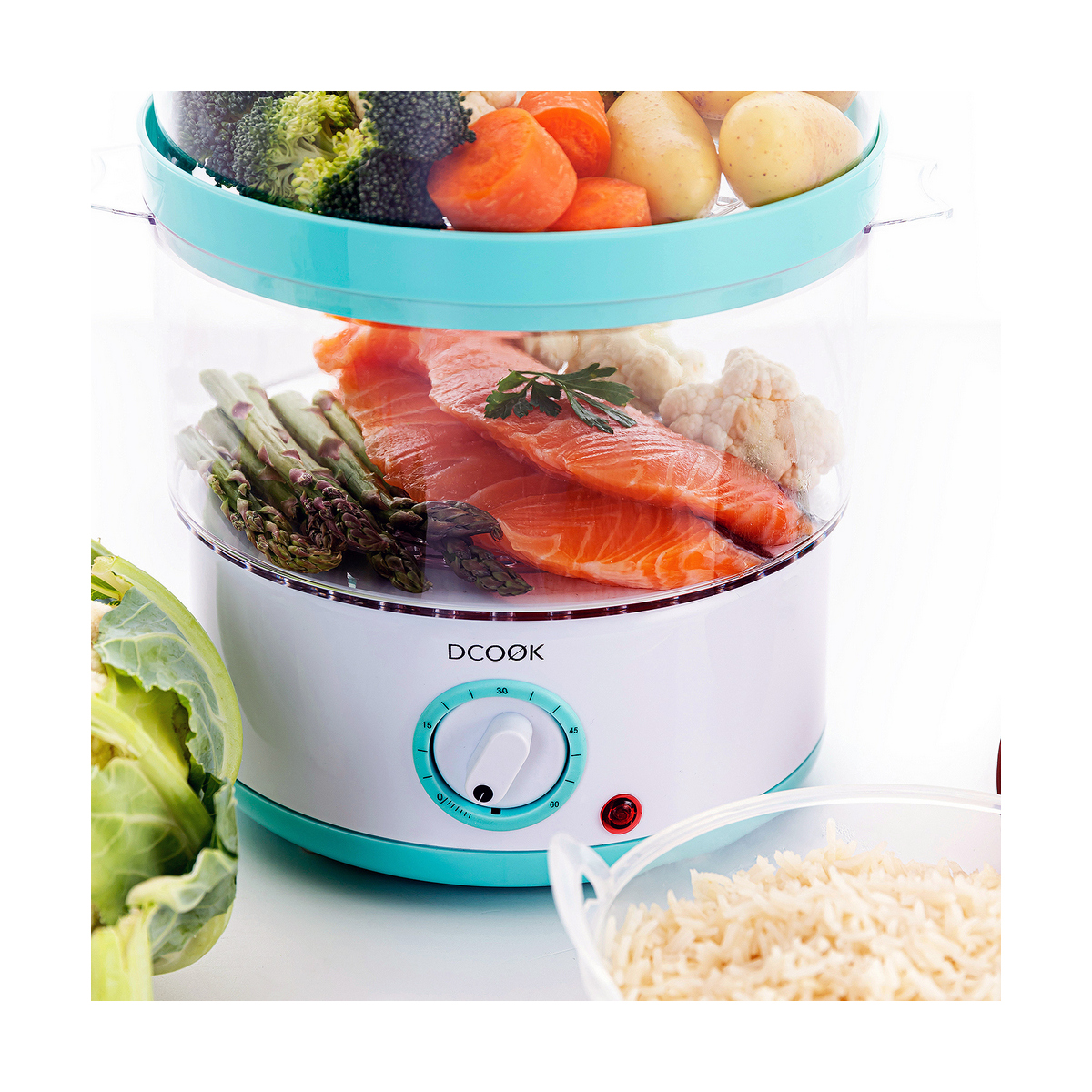 Ångkokare Dcook Gallery 400 W Plast (0,5 L) - 3