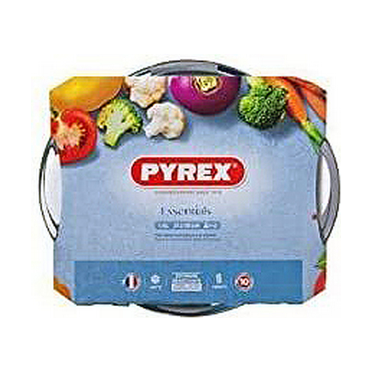 Kastrull med lock Pyrex Essentials 1,4 L Transparent Glas - 2
