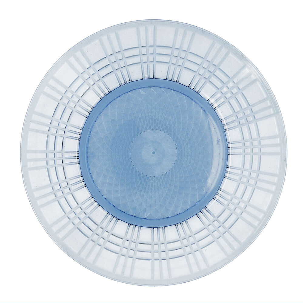 Platt skål Quid Viba Blå Plast Ø 26 cm 26 cm (12 antal) (Pack 12x)