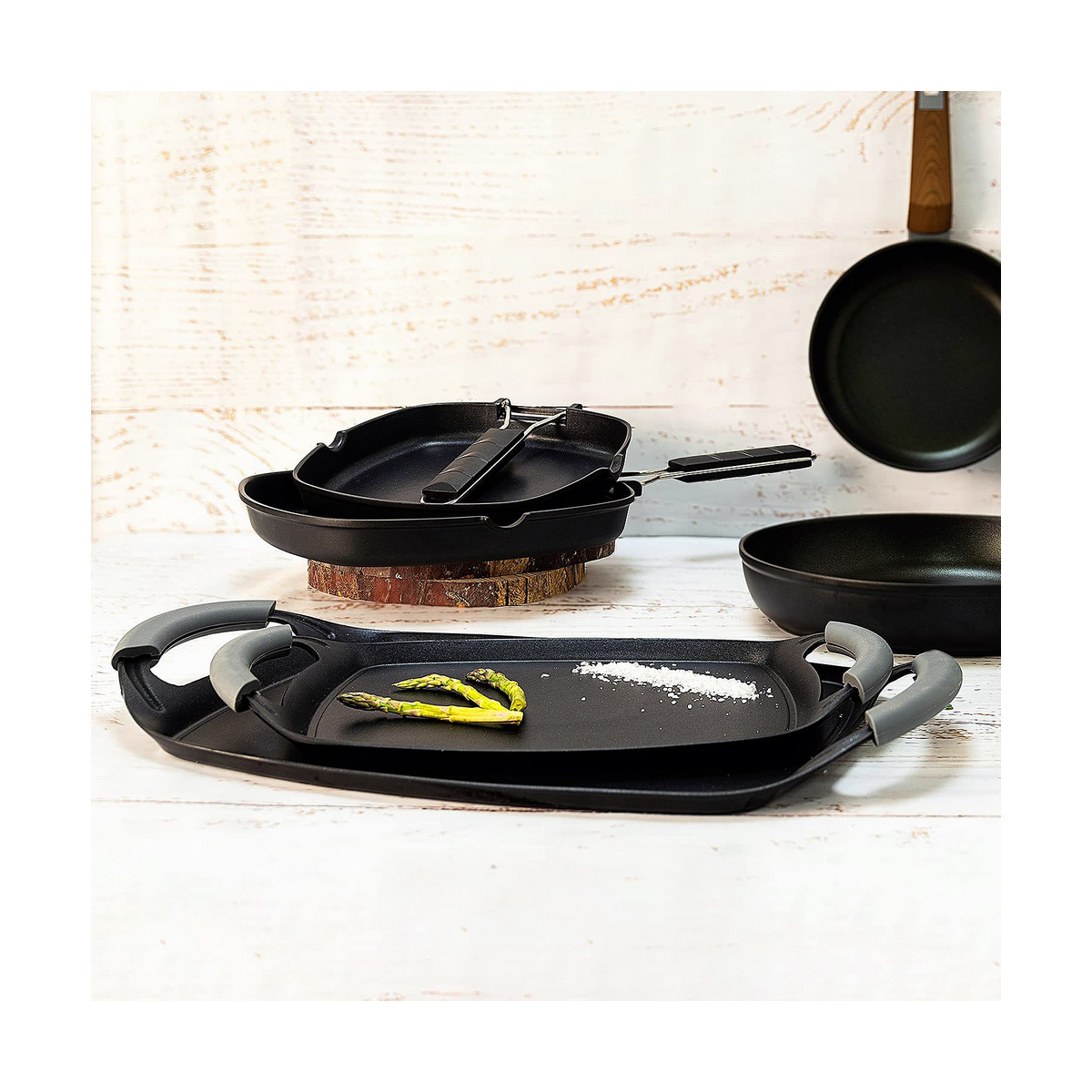 Barbecue Quid Ebano Svart Metall Silikon (47 x 29 cm) - 2