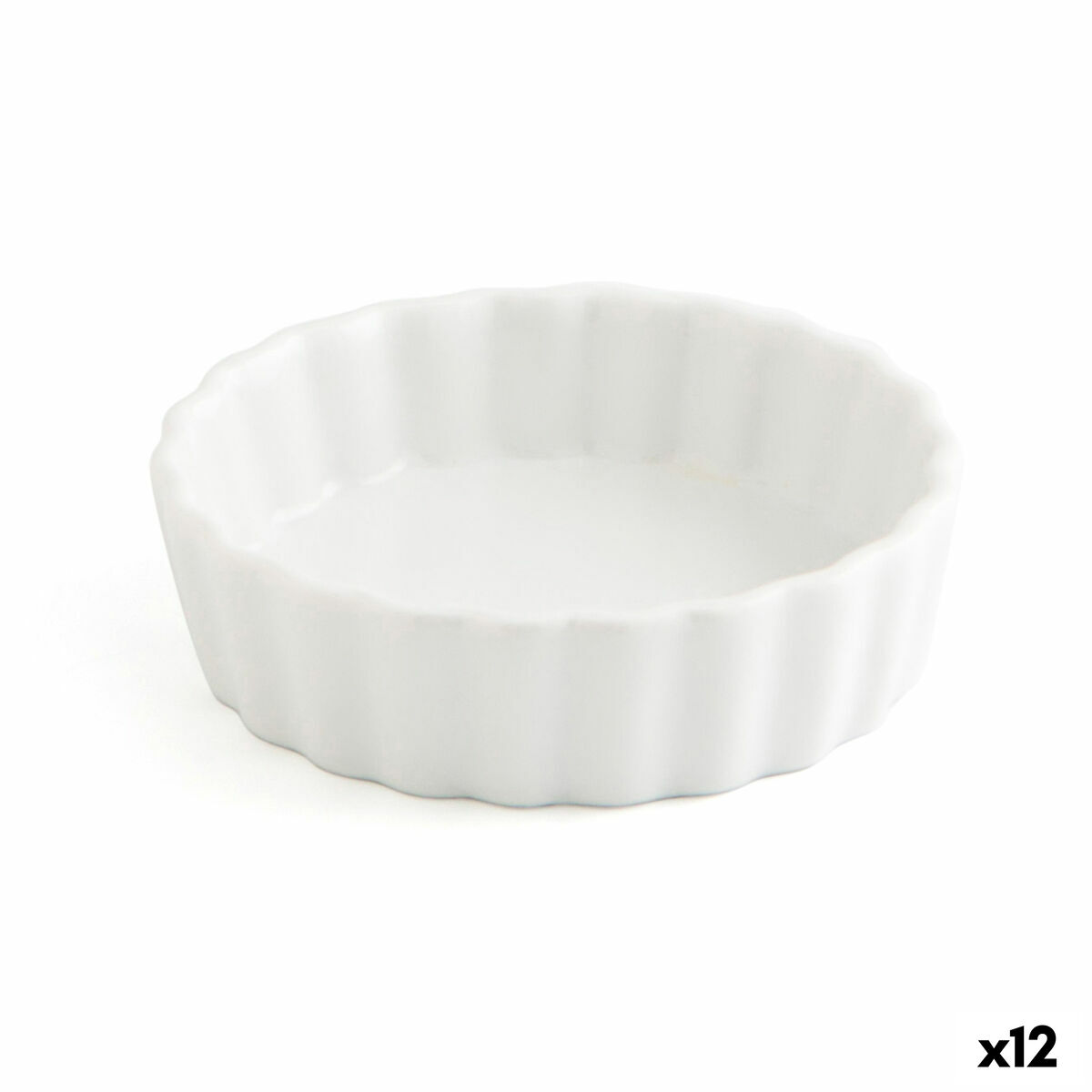 Snacksbricka Quid Gastro Fun Vit Keramik (12 antal)