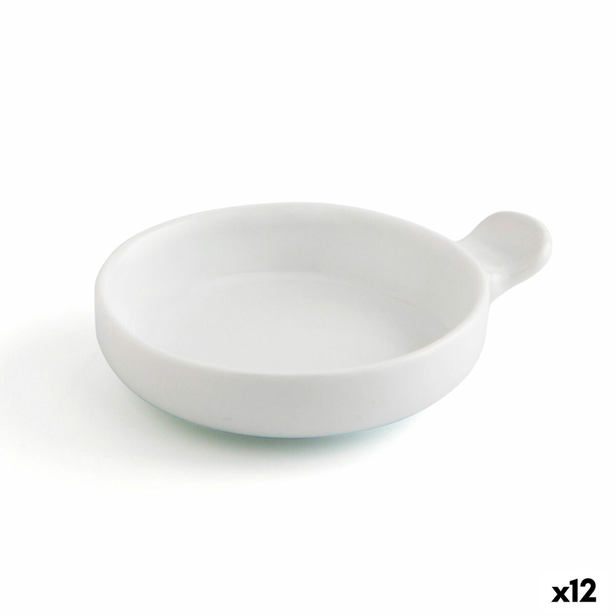 Snacksbricka Quid Gastro Fun Vit Keramik (12 antal)