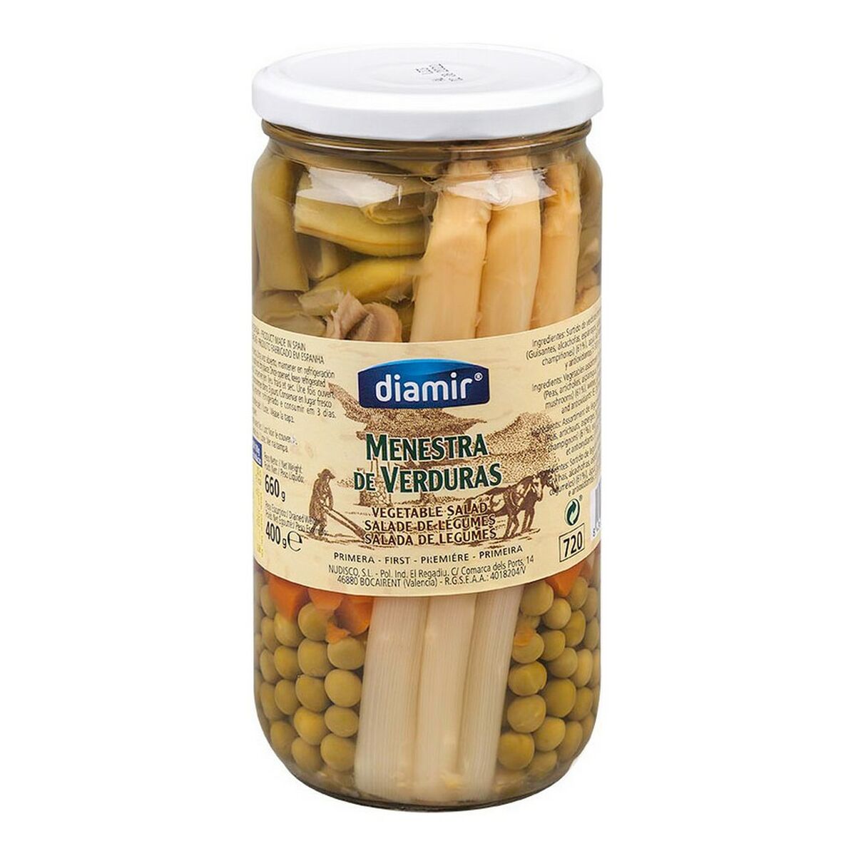 Blandade grönsaker Diamir (660 g) - 2