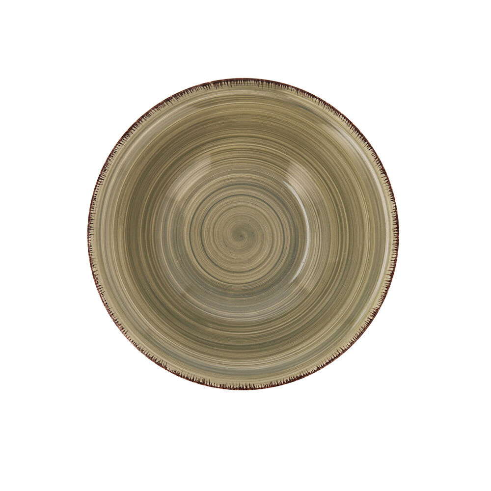 Skål Quid Natura Vita Keramik Grön (18 cm) (Pack 6x)