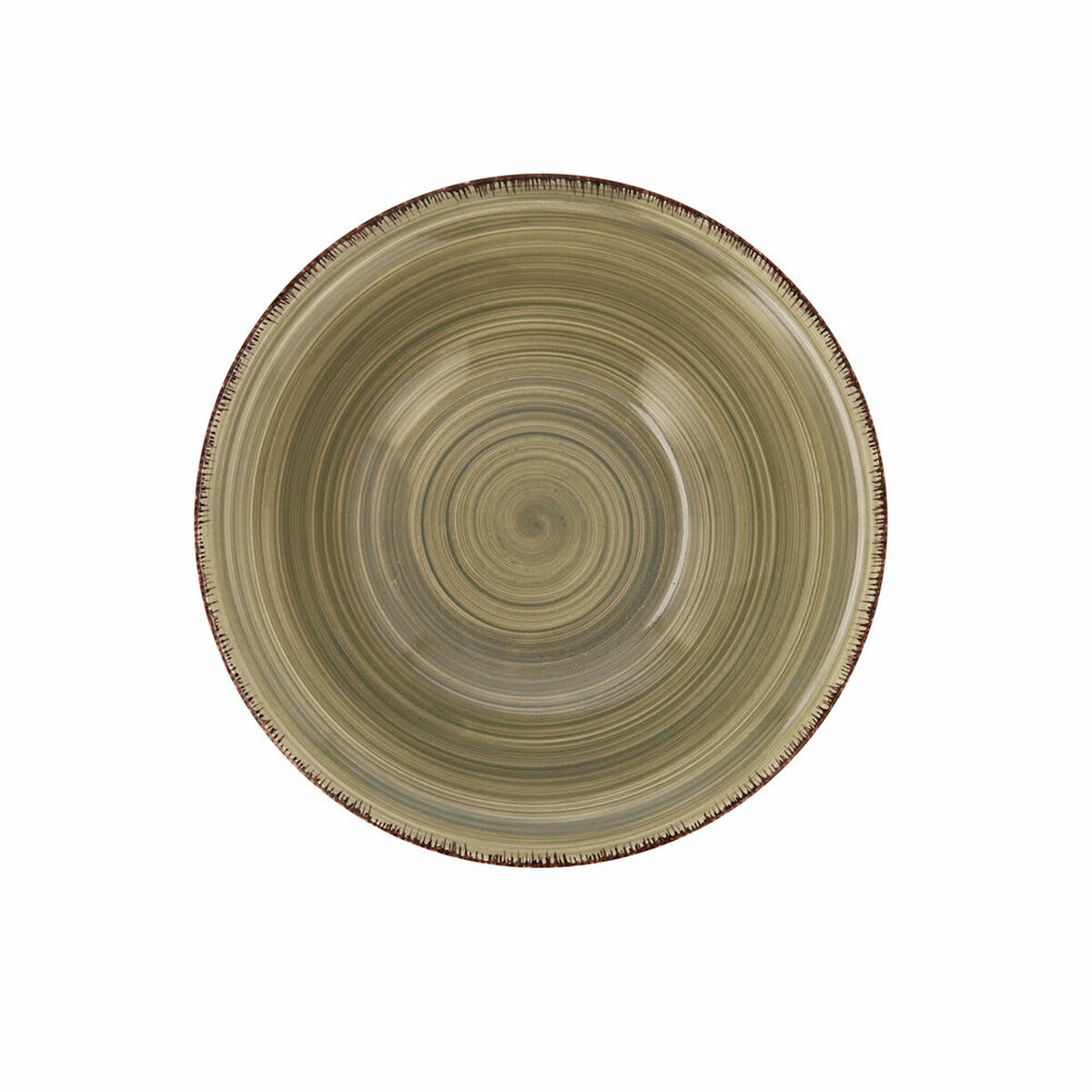 Skål Quid Natura Vita Keramik Grön (18 cm) (Pack 6x) - 4