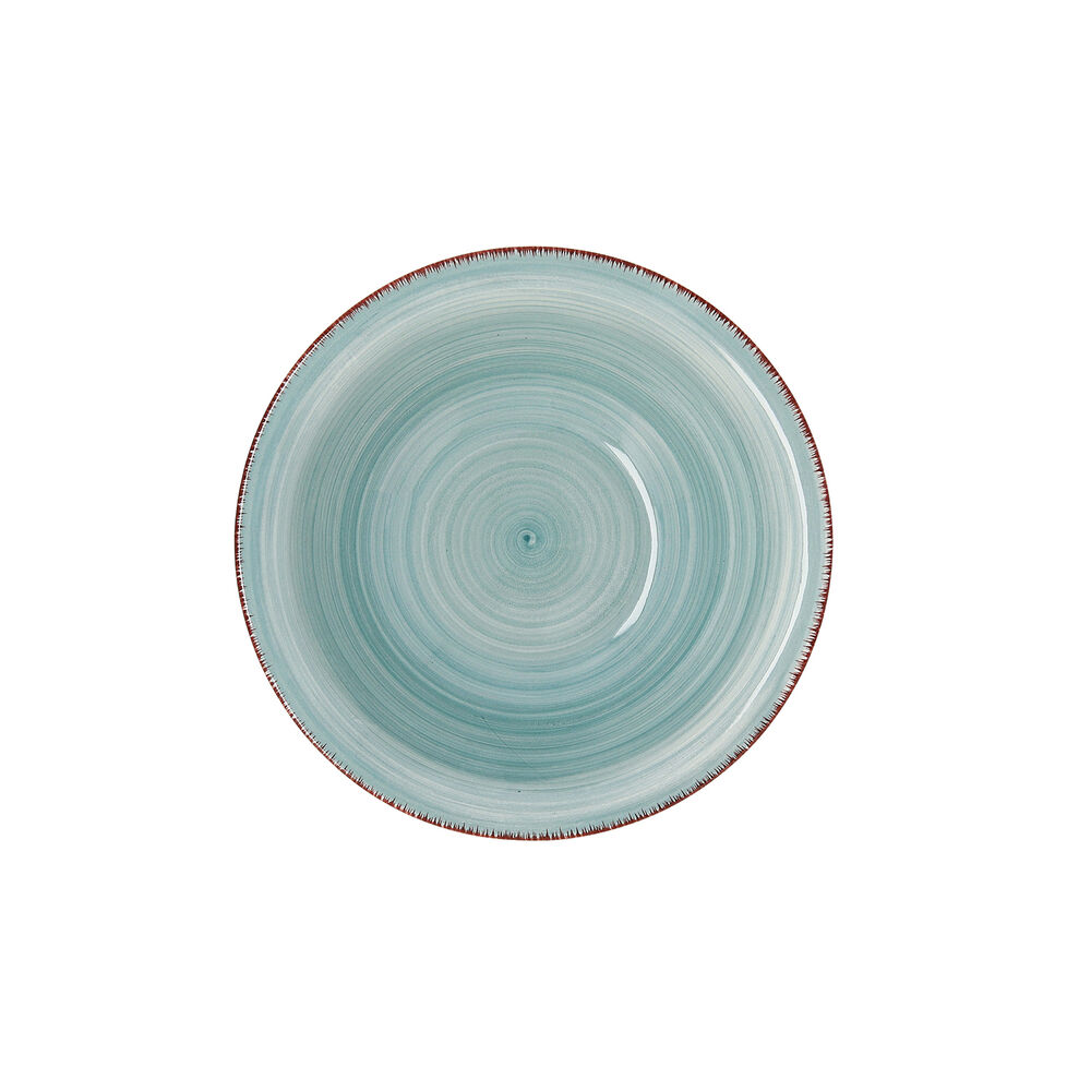 Skål Quid Vita Aqua Keramik Blå Ø 18 cm (6 antal)