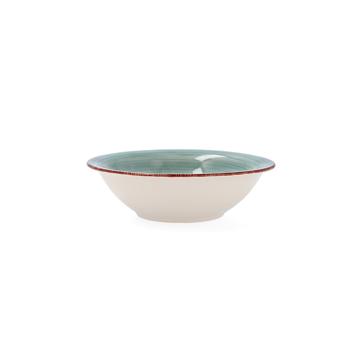 Skål Quid Vita Aqua Keramik Blå Ø 18 cm (6 antal) - 2