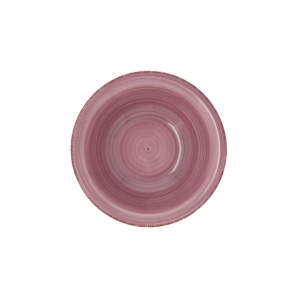 Skål Quid Peoni Vita Keramik Rosa (18 cm) (Pack 6x)