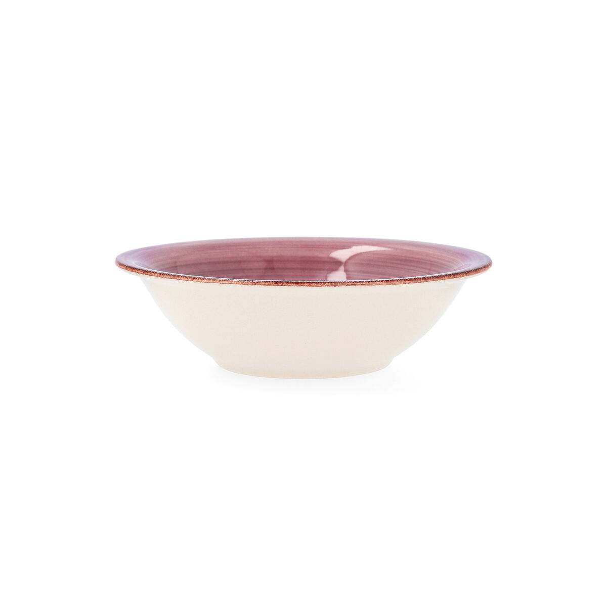 Skål Quid Peoni Vita Keramik Rosa (18 cm) (Pack 6x) - 2