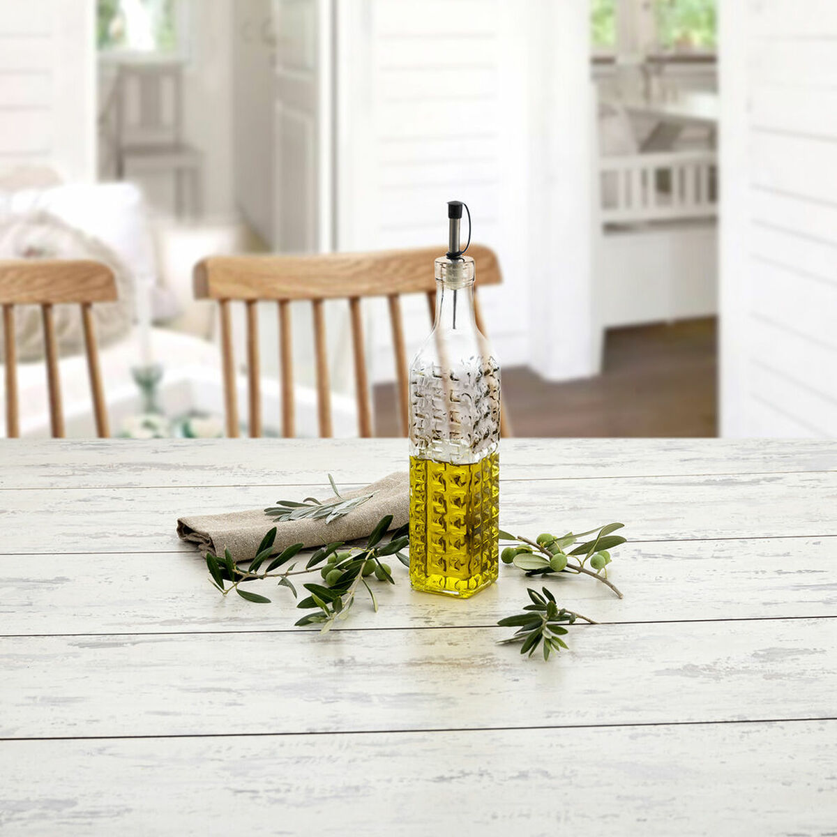 Oljeflaska Quid Habitat Transparent Glas 420 ml - 2