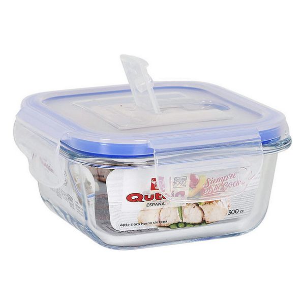 Hermetisk matlåda Quttin, Mått: 750 cc - 16 x 16 x 6,9 cm