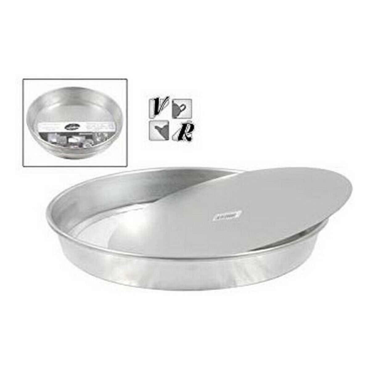 Bakform VR Aluminium, Mått: 24 cm - 4
