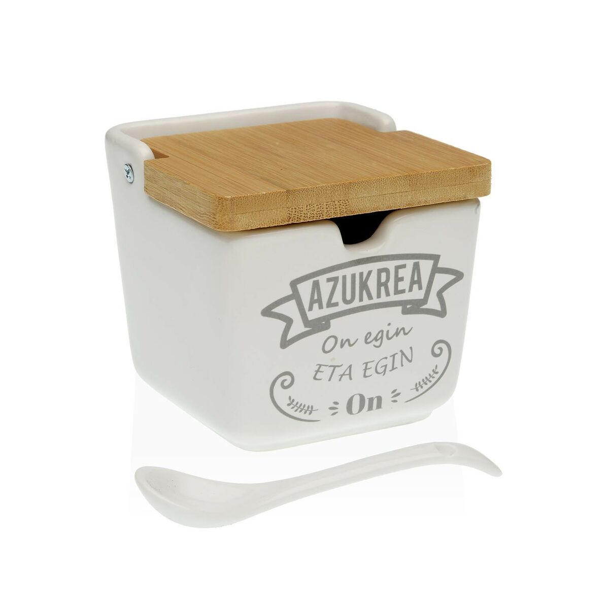 Sockerströare Versa Baskiska Keramik (8,8 x 8,5 x 8,8 cm)