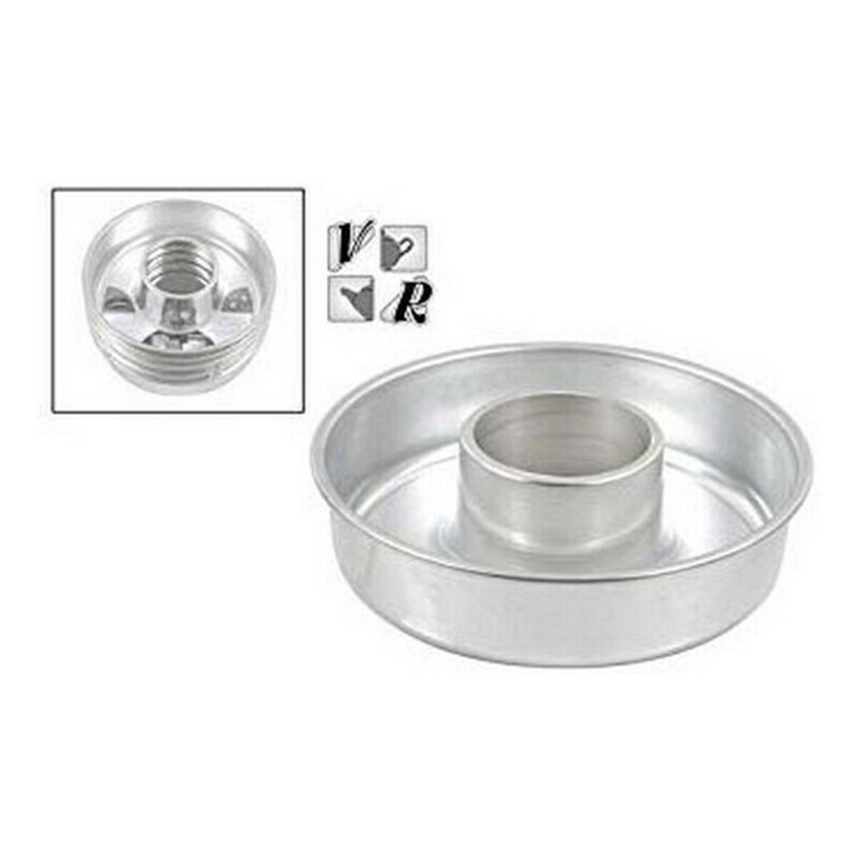 Bakform VR Aluminium, Mått: 25 cm - 4