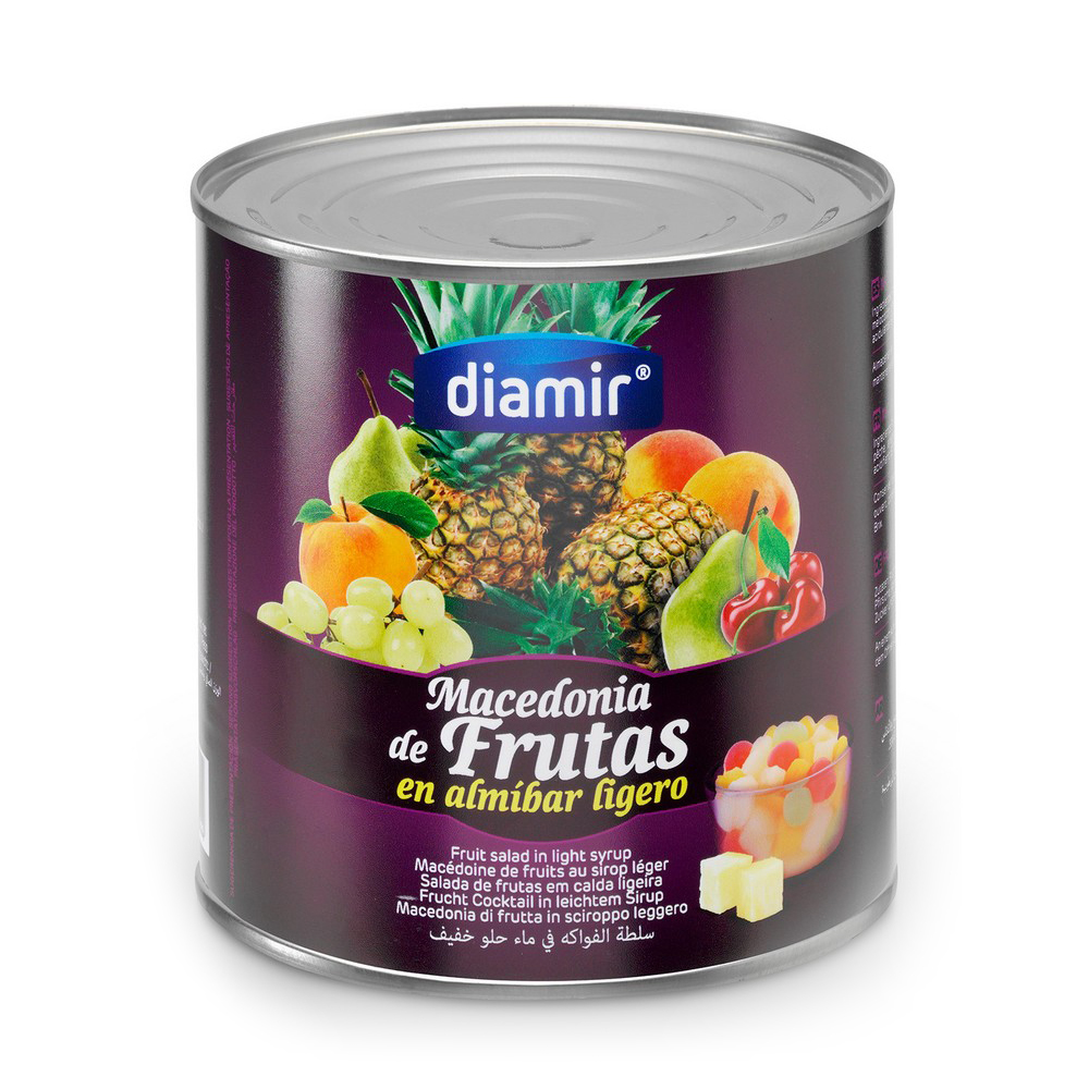 Fruktsallad i sockerlag Cocktail Diamir (2,65 kg)