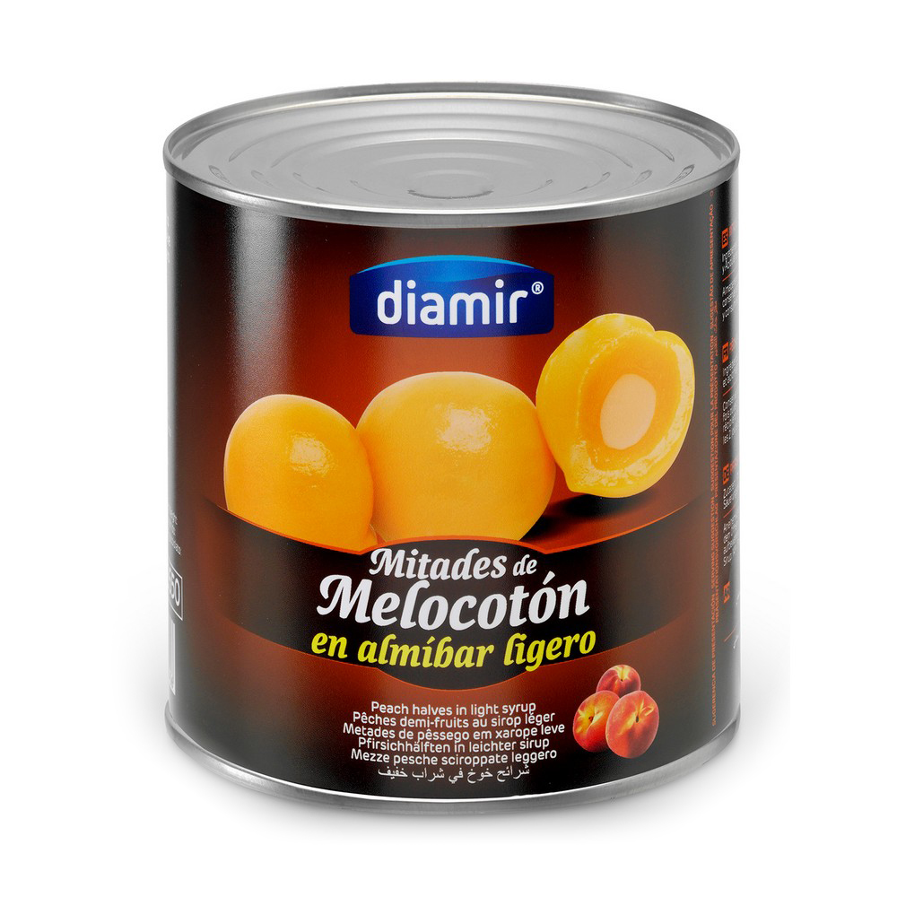 Persika i sockerlag Diamir (2,65 kg)
