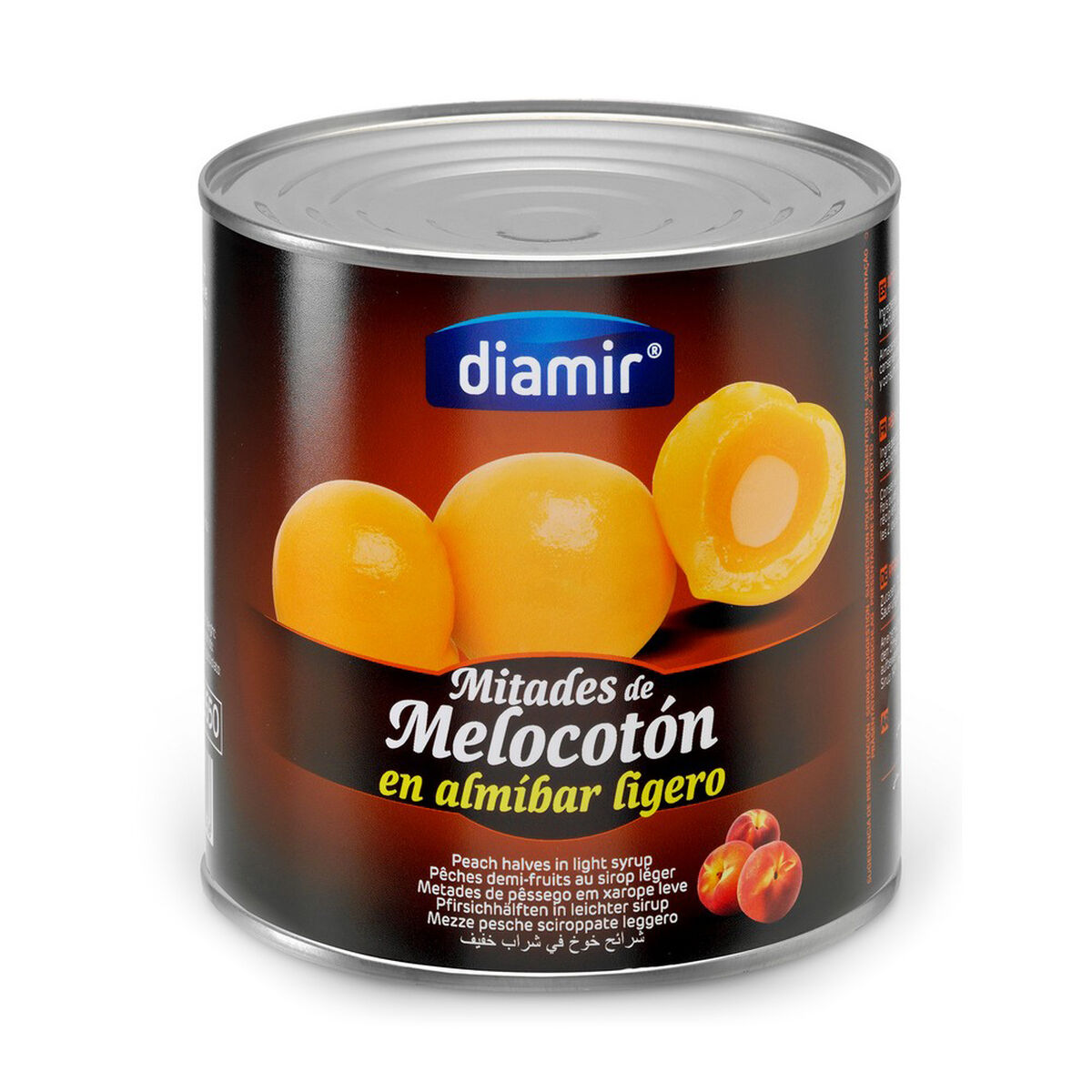 Persika i sockerlag Diamir (2,65 kg) - 2