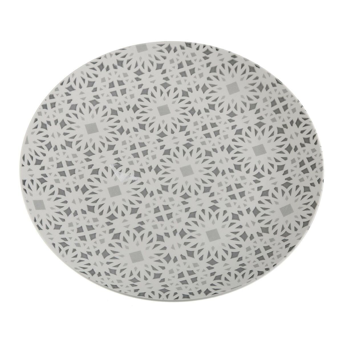 Platt skål Versa Lloset Ø 27 cm Multicolour Porslin