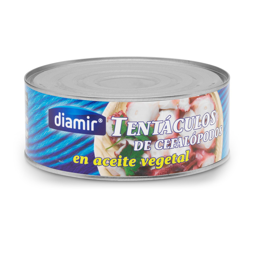 Bläckfisk i olja Diamir (900 g)