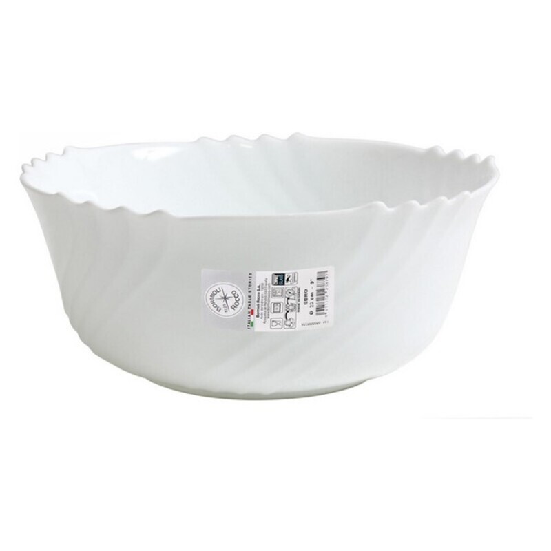 Salladsskål Bormioli Rocco Ebro Vit Glas 23 cm - 2
