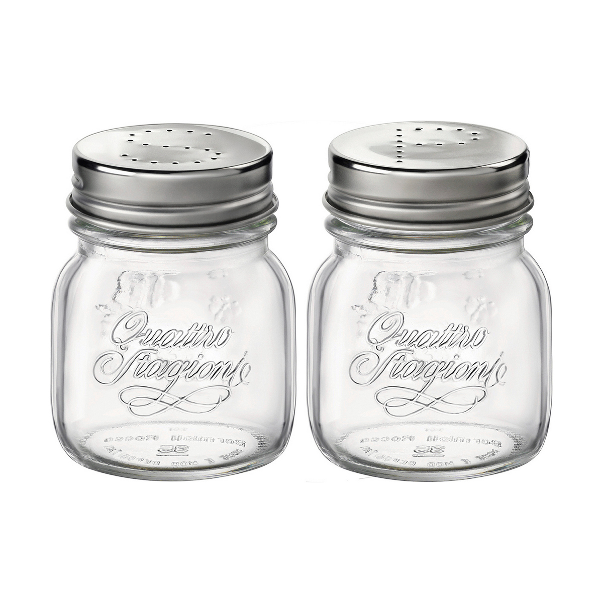 Salt och peppar-set Bormioli Rocco Quattro Stagioni Transparent Glas 150 ml