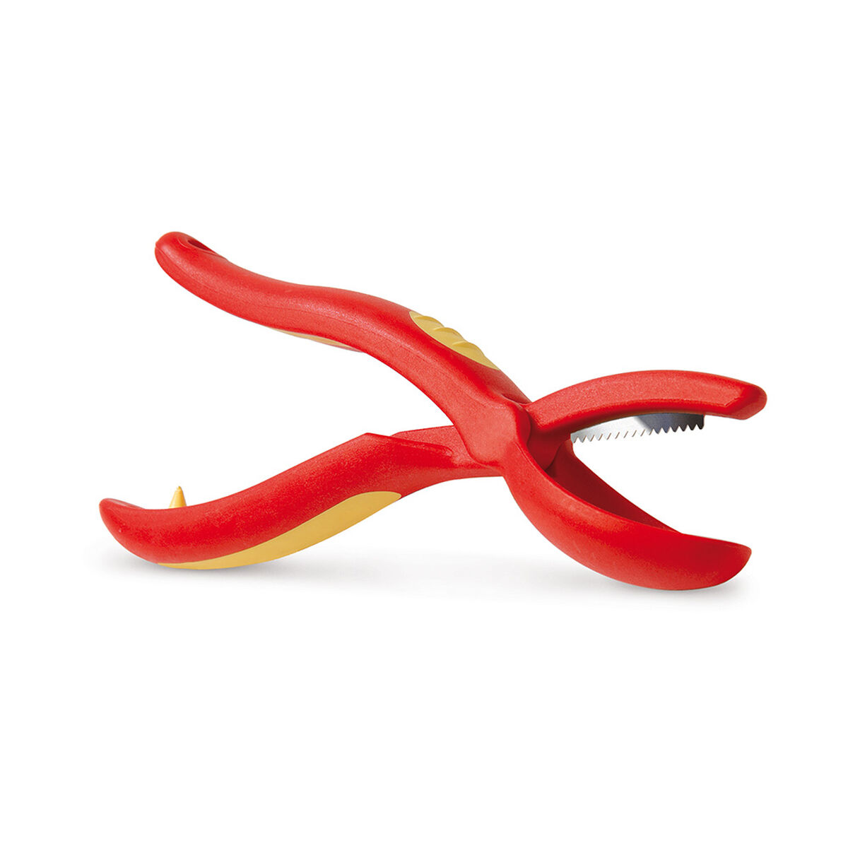 Skärare Snips Kastanjer Röd polypropen (19,5 x 3 cm)