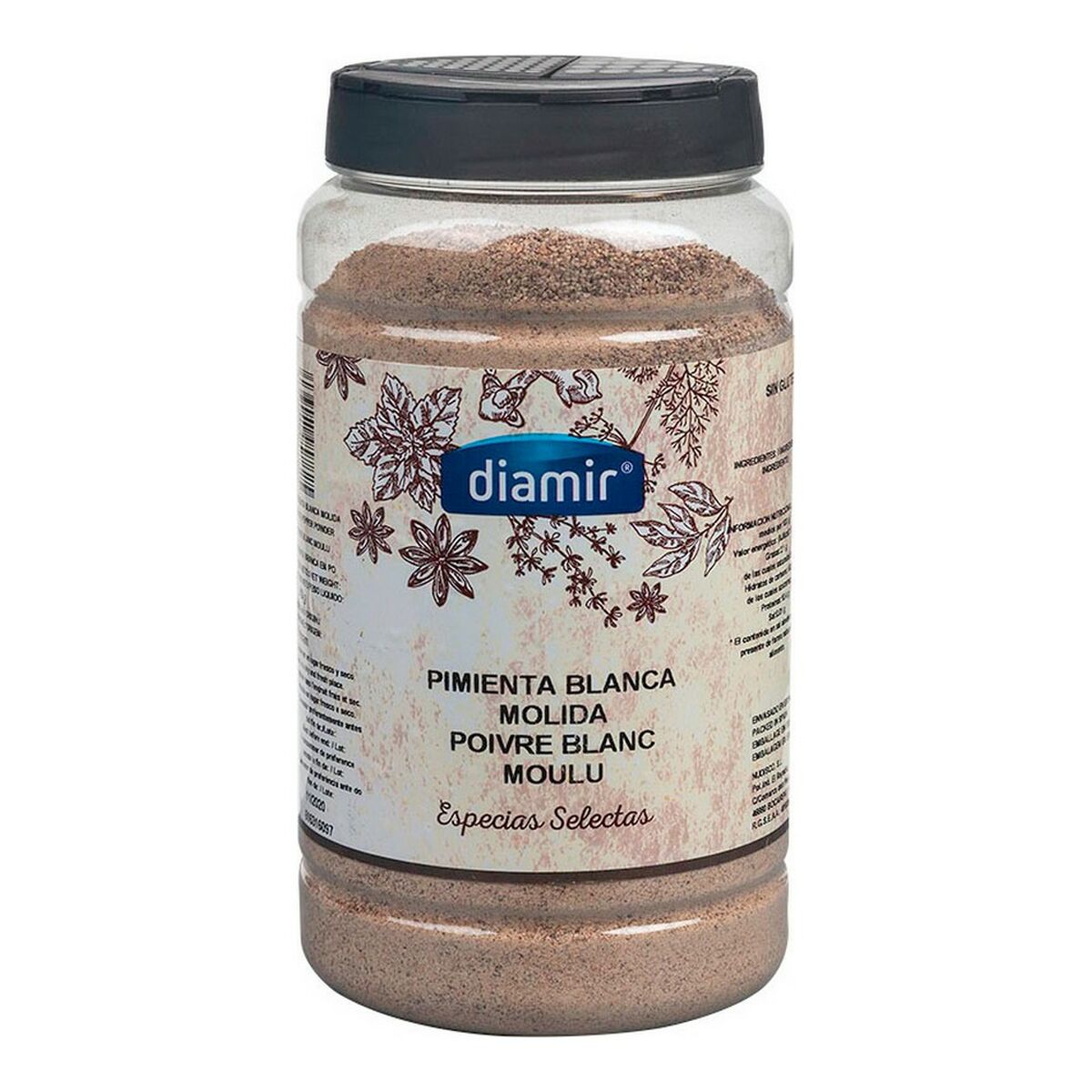 Vitpeppar Diamir (810 g)