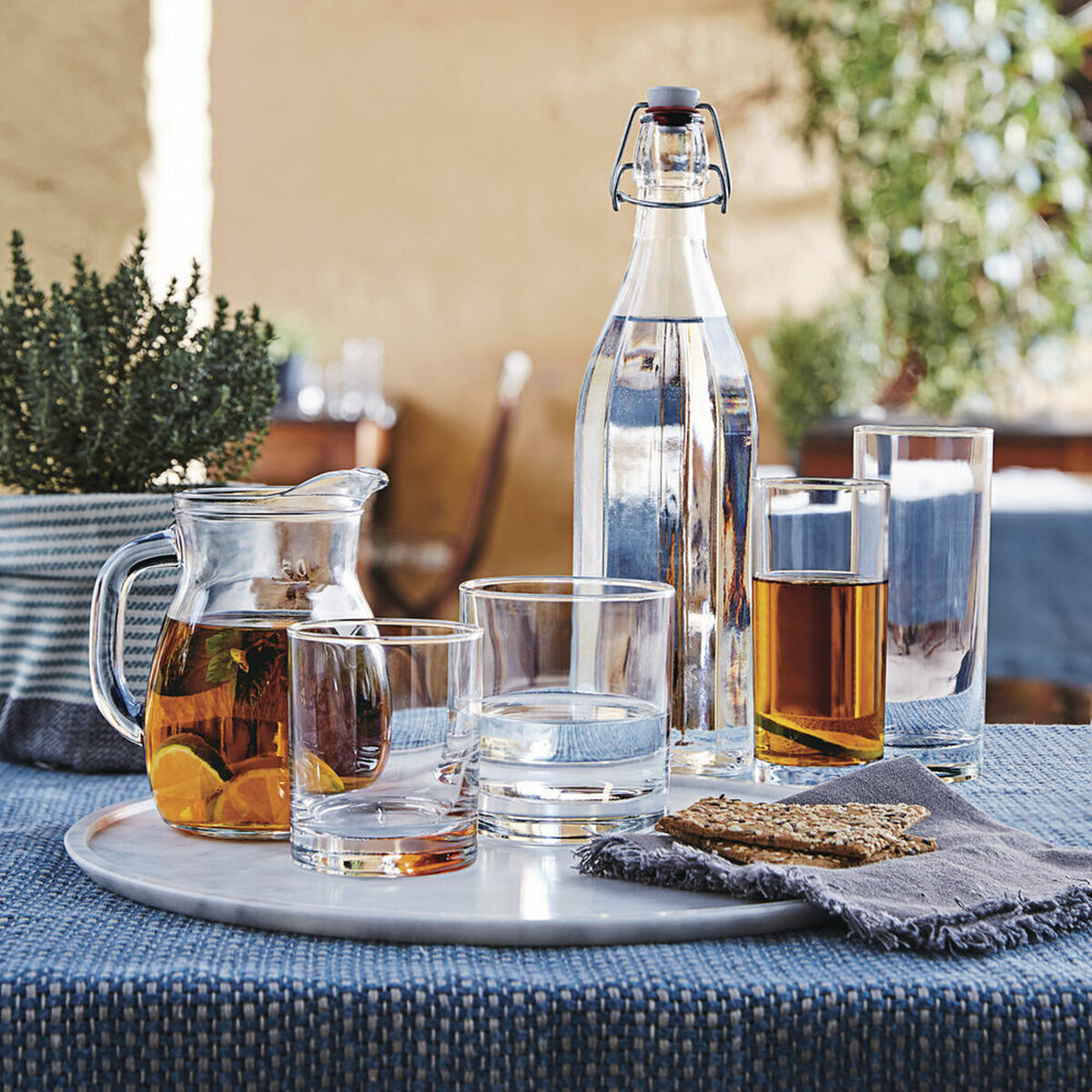 Kanna Bormioli Rocco Bistrot Transparent Glas 1 L - 6